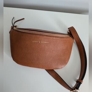 Brown Leather Crossbody Bag